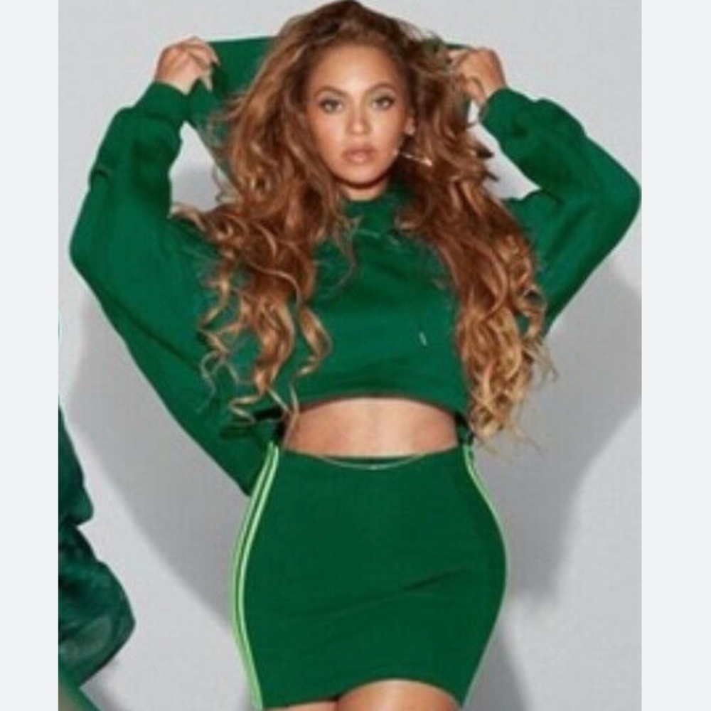 IVY PARK x Adidas Hooded cut out dress